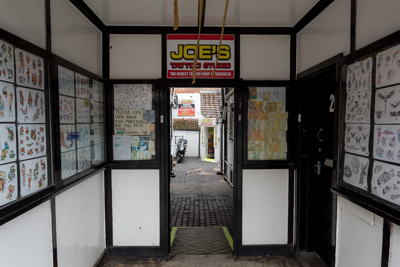Oldest tattoo parlour in Skegness