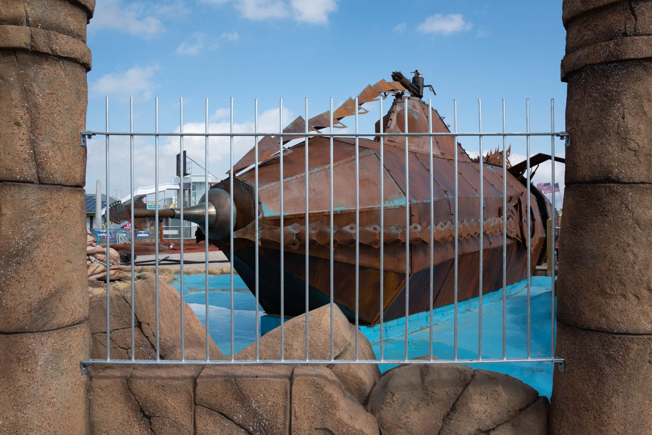 Atlantis crazy golf course - Skegness